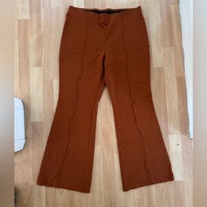 A New Day Pull Up Orange Brown Flare